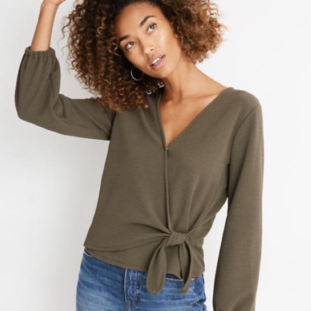 Madewell Wrap Top